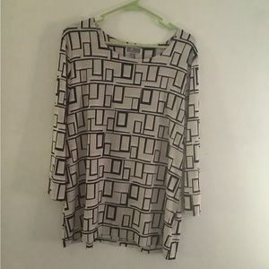 JM collection blouse size XXL